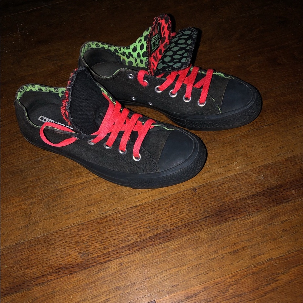 Converse double tongue